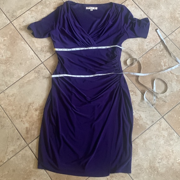 Evan Picone  faux wrap dress - Picture 10 of 11